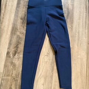 Formi Navy Fleece Lined High-Waisted Leggings (Never worn)
